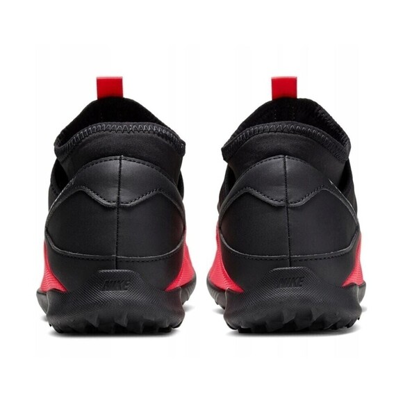 NIKE Youth Phantom Vision 2 Club Df Tf Football Slip-on Shoes Red Size 7 NWOT - Picture 9 of 16